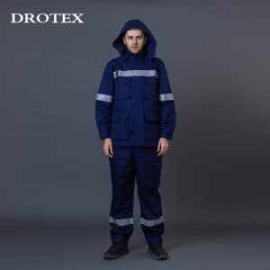 Traje de soldadura con capucha